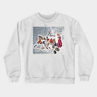 Traditional village Crewneck Sweatshirt